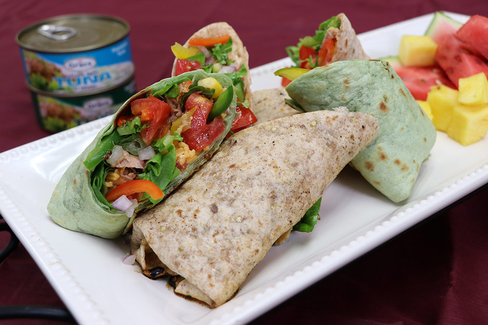 Recipe Grace Tuna and Corn Wraps