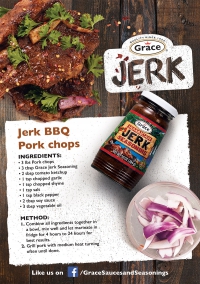 Jerk BBQ Pork Chops